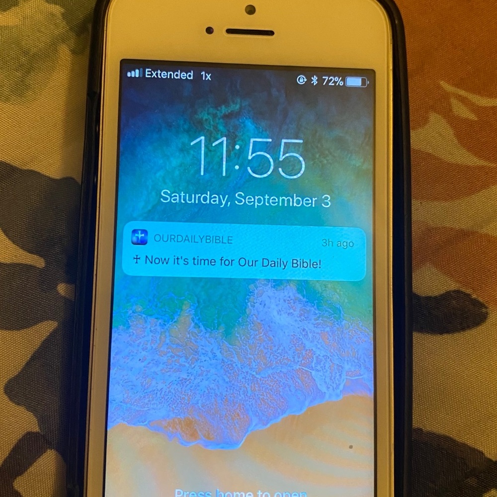 iPhone 4 works well. Comes with case